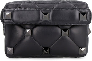 Valentino Garavani - Roman Stud quilted leather shoulder bag-1